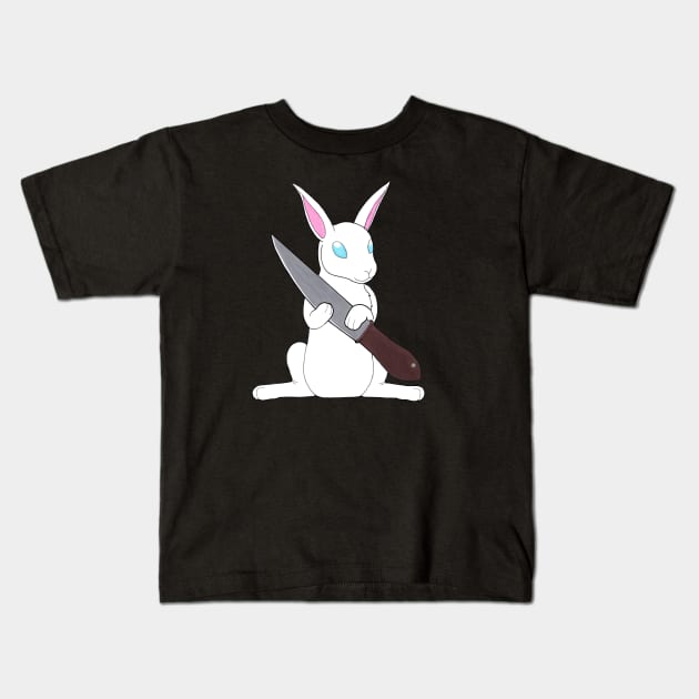 Psycho Bunny Kids T-Shirt by AnaWolf